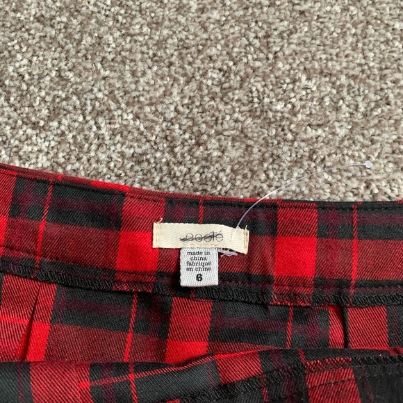 UO / ECOTE / PLAID PLEATED MINI SKIRT - Picture 3 of 4